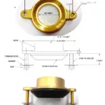 spud for urinal outlet connection